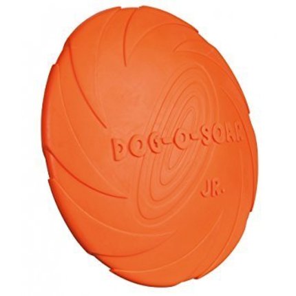 dog disc oranje